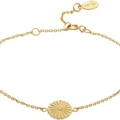 With Love Darling Wheel Bracelet VERMEIL (925 Sterling Silver Gold Plated 2.5 Micron)