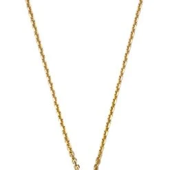 With Love Darling Earth Necklace VERMEIL (925 Sterling Silver Gold Plated 2.5 Micron)