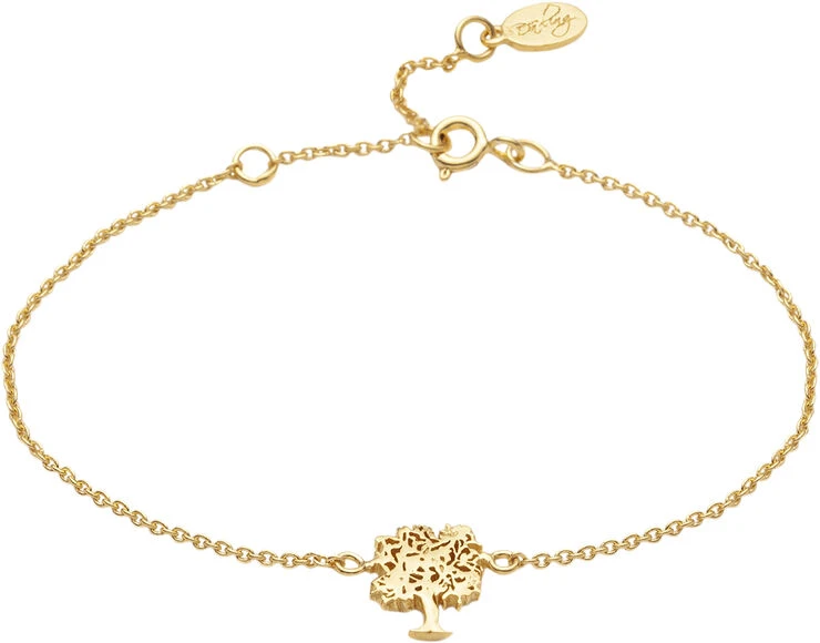 Tree of Life bracelet VERMEIL (925 Sterling silver gold plated 2.5 mic With Love Darling Tree Of Life Bracelet VERMEIL (925 Sterling Silver Gold Plated 2.5 Mic -Pernille Corydon Butik DELS081B