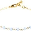 BeChristensen Daisy Calcedony Bracelet - Gold