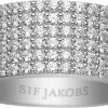 Sif Jakobs Jewellery CORTE CLINQUE RING -Pernille Corydon Butik SJ R10766 CZ 50