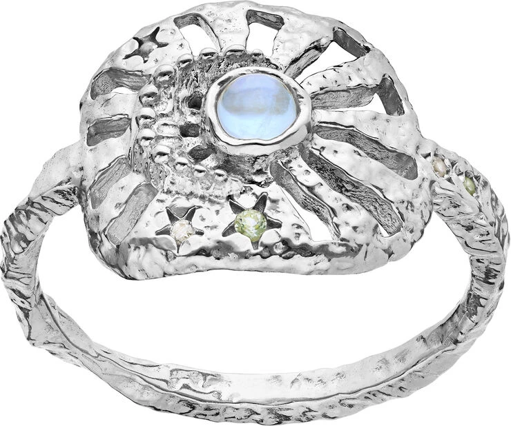 Soluna Ring Maanesten Soluna Ring -Pernille Corydon Butik Soluna ring silver b
