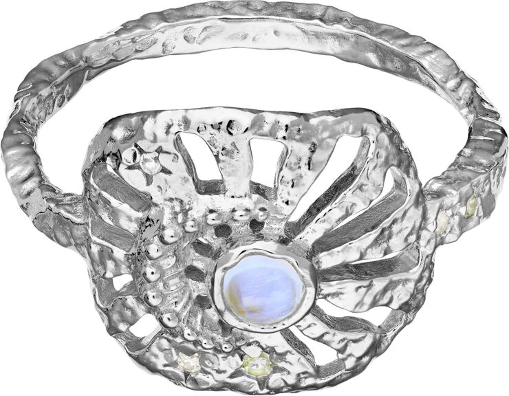 Soluna Ring Maanesten Soluna Ring -Pernille Corydon Butik Soluna ring silver c
