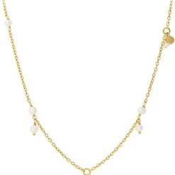 Pernille Corydon Jewellery Ocean Pearl Necklace Length 40-48 Cm