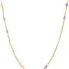 Pernille Corydon Jewellery Rainbow Necklace Length 40-45 Cm -Pernille Corydon Butik n 854 gp