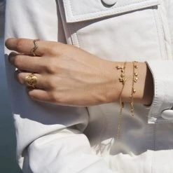 BYBIEHL Jungle Vine Bracelet - GP 7 BYBIEHL Jungle Vine Bracelet - GP -Pernille Corydon Butik qipd3chsxexghigrqszy